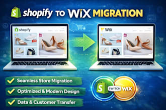 migrate shopify to wix migration wix to shopify development clone website