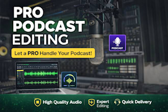 professionally edit your podcast
