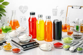 formulate food recipe development, beverages food supplement, food development