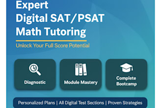 tutor you in digital sat math and psat math