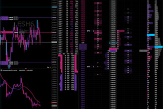 develop quantower order flow and machine learning trading systems