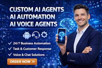 develop ai agents, ai agent development and ai voice agent