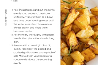 be your recipe developer and food writer