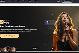 develop saas ai audio website, audio enhancer, tts, podcast, voiceover generator