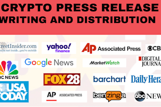 crypto promotion, crypto publish, crypto distribution