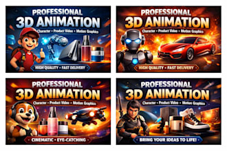 do 3d product animation, 3d medical animation and 3d product video