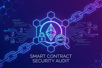 audit your smart contract and web3 integration for security solidity rust vyper