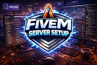 custom fivem server qbcore esx roleplay server discord setup fivem rp server