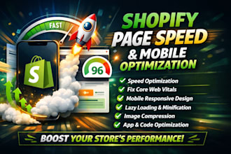 do shopify speed optimization, shopify page speed