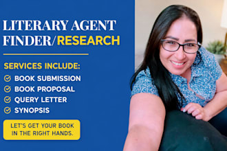 write a professional query letter for literary agent submission