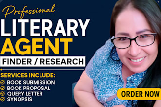 write a professional query letter for literary agent submission
