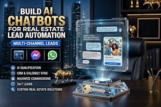 build an ai chatbot for US real estate agents to capture and qualify leads