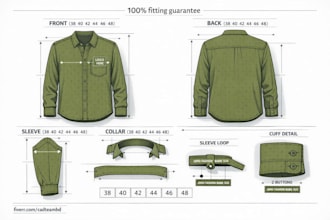 create pdf sewing patterns for tshirts dresses, pants jackets and blazers