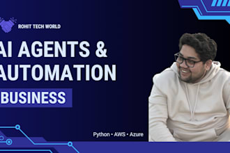 develop ai integrations, python automation and cloud systems on AWS