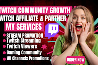 youtube promotion twitch promotion twitch affiliate twitch partner live viewers