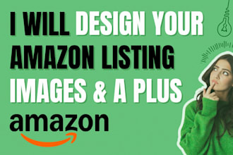 design amazon a plus content and listing images