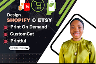 setup etsy shopify print on demand store etsy digital product etsy seo etsy pod