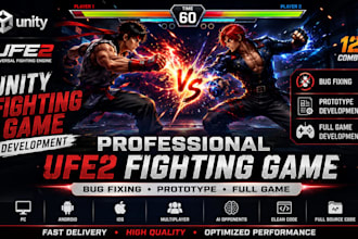 develop professional unity fighting game using ufe2
