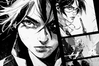 comic book illustration manga artist comic book artist