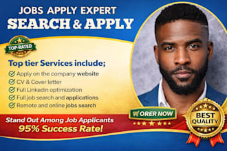 be your job application assistant, research recruiter search, apply jobs for you