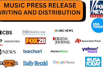 do music distribution, writing ,music promotion