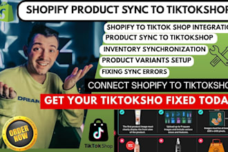 sync shopify products to tiktok shop with fast approval