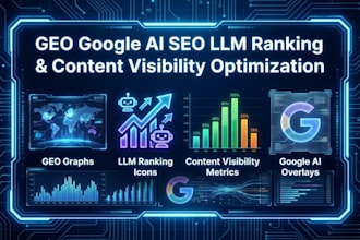 do goe google ai SEO ai search optimization llm ranking and content visibility