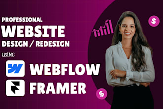 framer website, webflow website, framer landing page as webflow developer