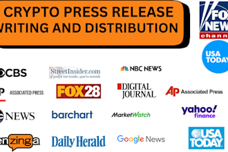 crypto press release, crypto distribution, crypto promotion