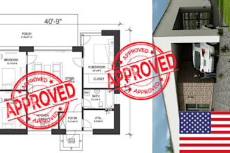 review correct rejected structural plan architectural plan pe stamp il ia me ma