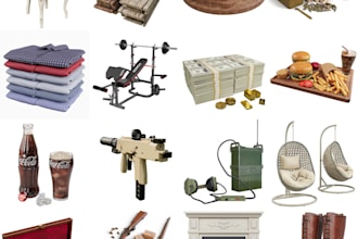 create high quality 3d pbr models for games or archviz