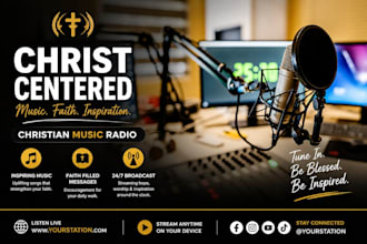 promote christian song on grace radio fm and 10k active christian radio station