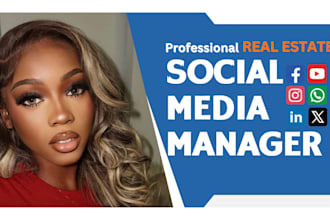 be your real estate social media manager, content creator, lead generation video