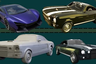 3d car modelling, realistic,3d model,3d game asset, fivemcar,3d design
