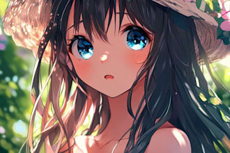 make a anime character