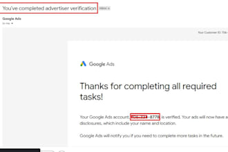 fix google ads business operations verification