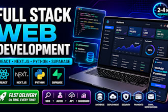 fullstack developer to build websites and web apps