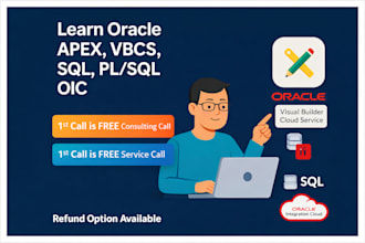 provide job support for oracle cloud applications like oic, vbcs, apex, fusion