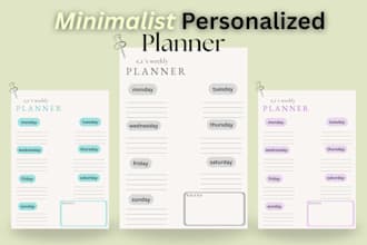 design a minimalist editable printable to do list