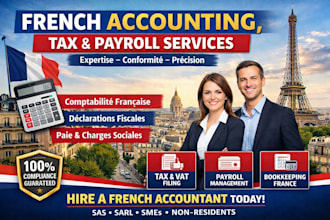 do french accounting, tax and payroll