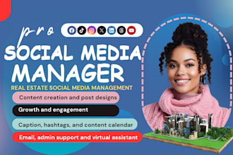 be your real estate social media, personal assistant  create short listing video