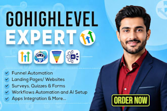 setup gohighlevel client onboarding, xleads, ghl automation expert, landing page