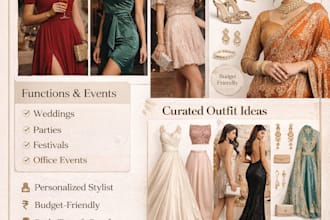 suggest the perfect outfit for your event or function