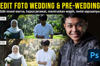 do photo editing and enhance the color of the image