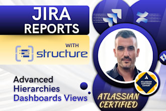 create advanced structure reports in jira