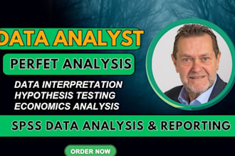 do data analysis in r programming,  with spss, excel