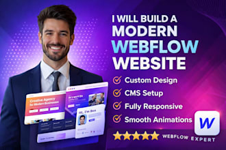 design, redesign or develop webflow website, webflow expert, webflow wix, figma