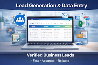 generate leads and research data