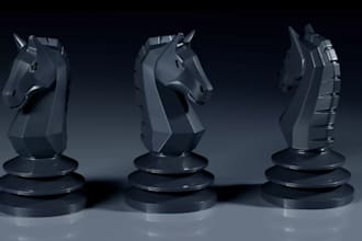 design minimalistic chess character, meme chess figurine,classic minis for print