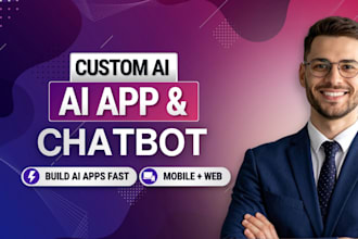 develop ai mobile app and ai chatbot, mobile app development